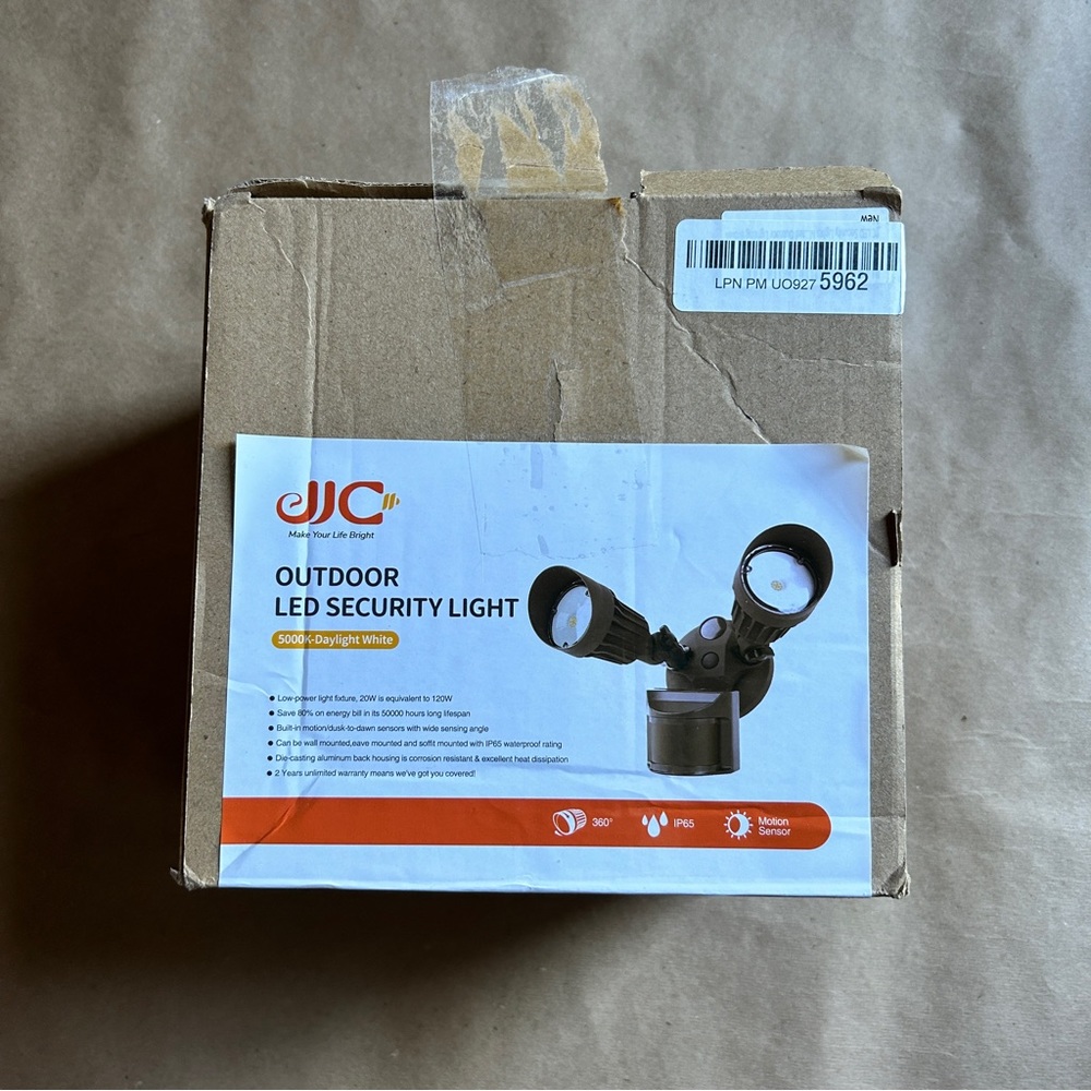 JJC Outdoor LED Security Light 20W 2000LM